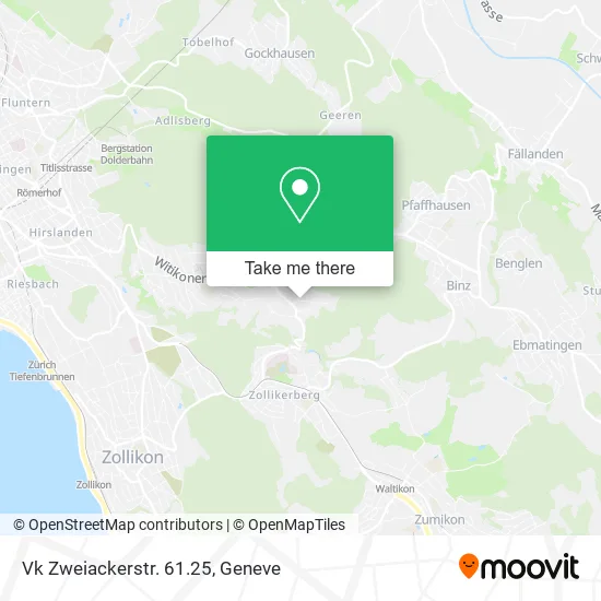 Vk Zweiackerstr. 61.25 map