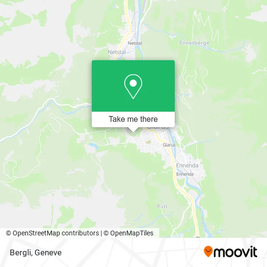 Bergli map
