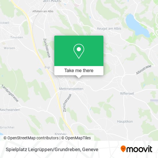 Spielplatz Leigrüppen / Grundreben map