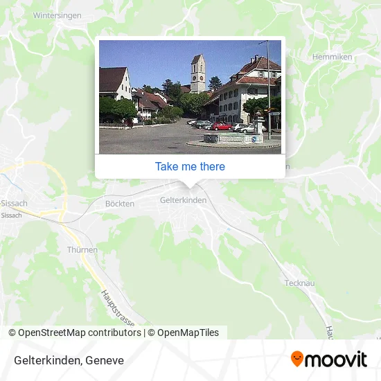 Gelterkinden map