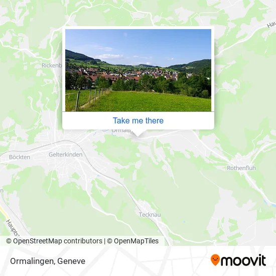 Ormalingen map
