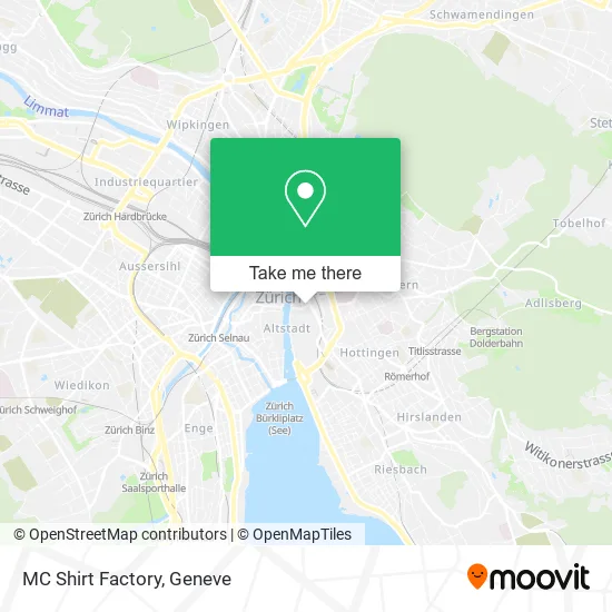 MC Shirt Factory map
