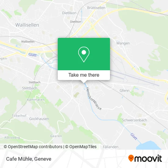 Cafe Mühle map