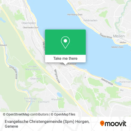 Evangelische Christengemeinde (Spm) Horgen plan