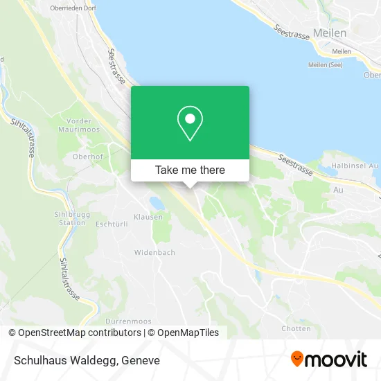 Schulhaus Waldegg map