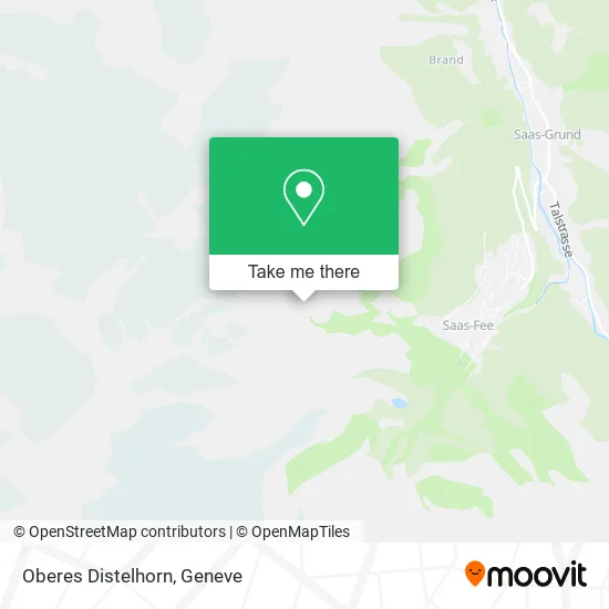 Oberes Distelhorn map