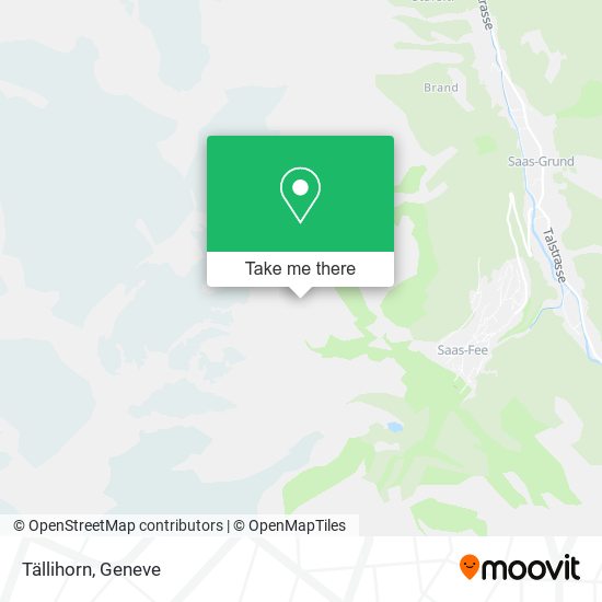 Tällihorn map