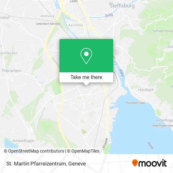 St. Martin Pfarreizentrum map