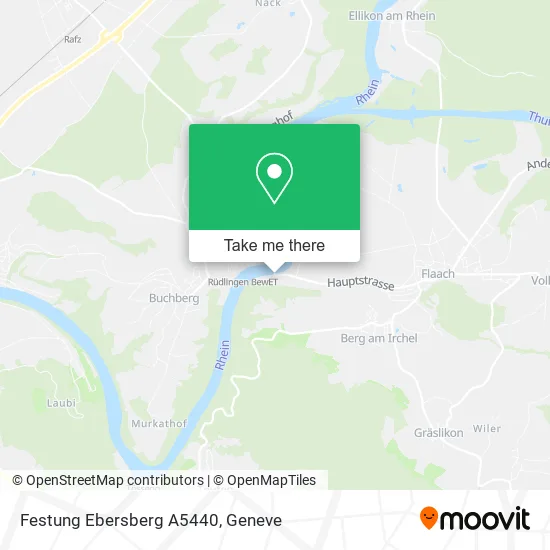 Festung Ebersberg A5440 map