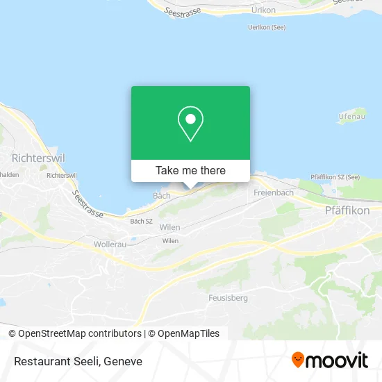 Restaurant Seeli map