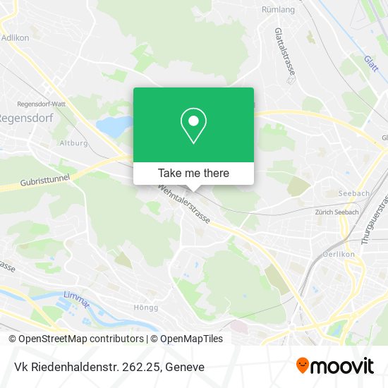 Vk Riedenhaldenstr. 262.25 map