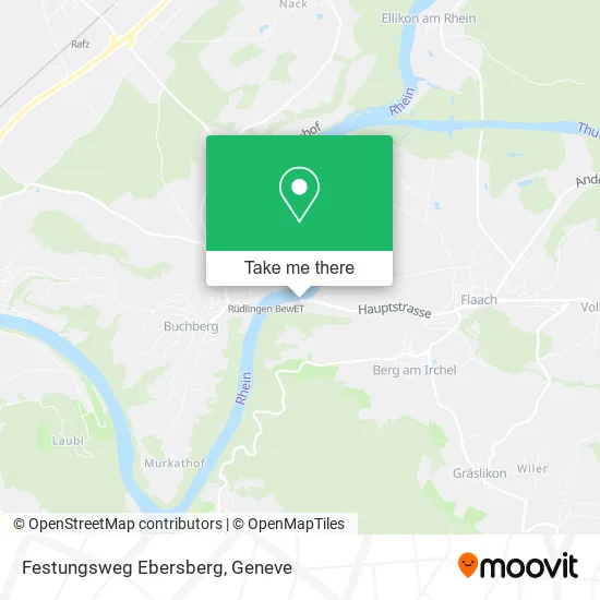 Festungsweg Ebersberg map
