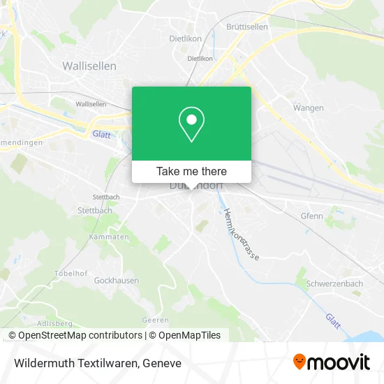 Wildermuth Textilwaren map