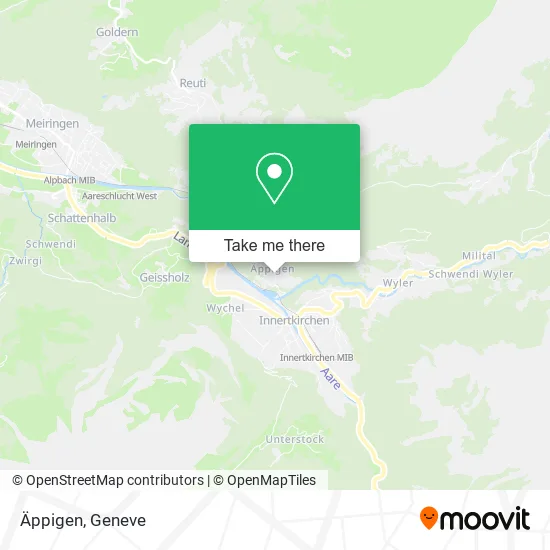 Äppigen map