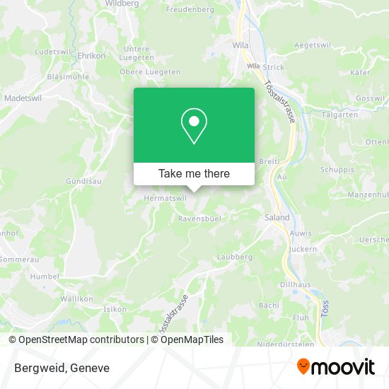 Bergweid map