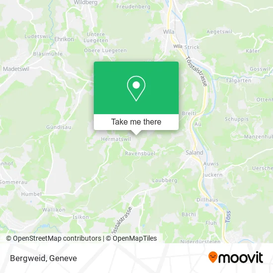 Bergweid map