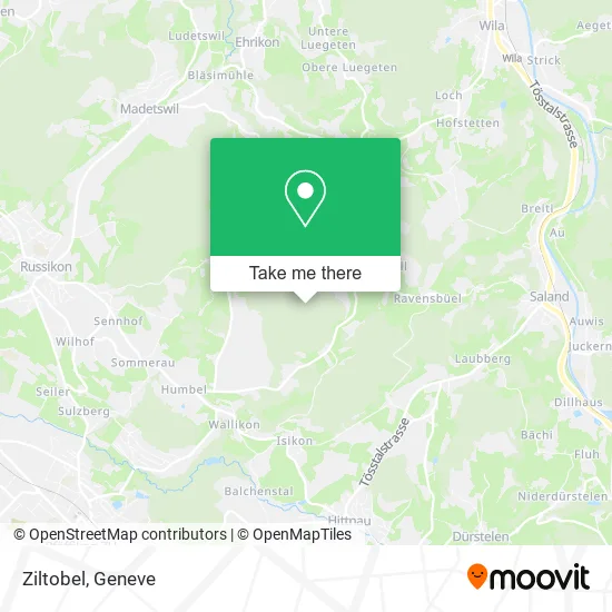 Ziltobel map