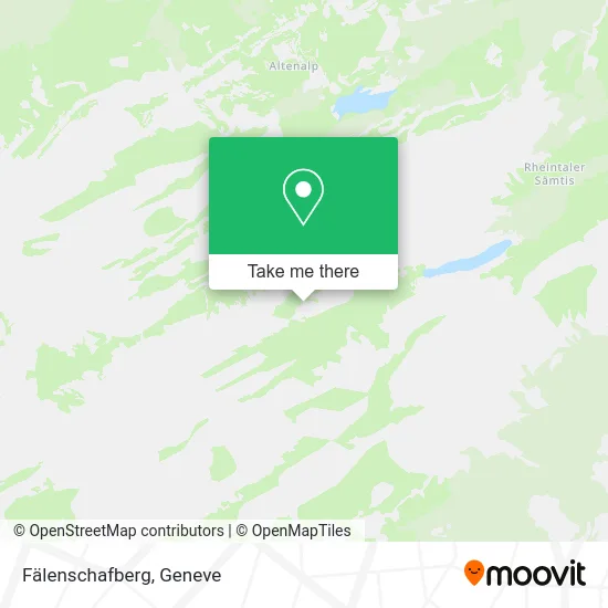 Fälenschafberg map