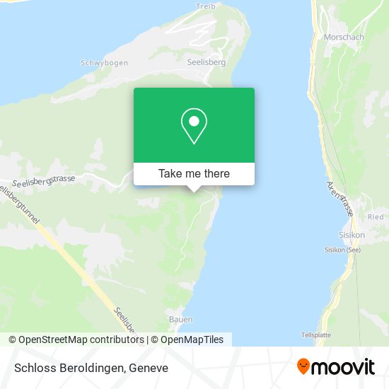 Schloss Beroldingen map