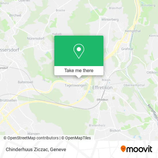 Chinderhuus Ziczac map