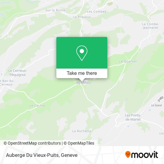 Auberge Du Vieux-Puits map