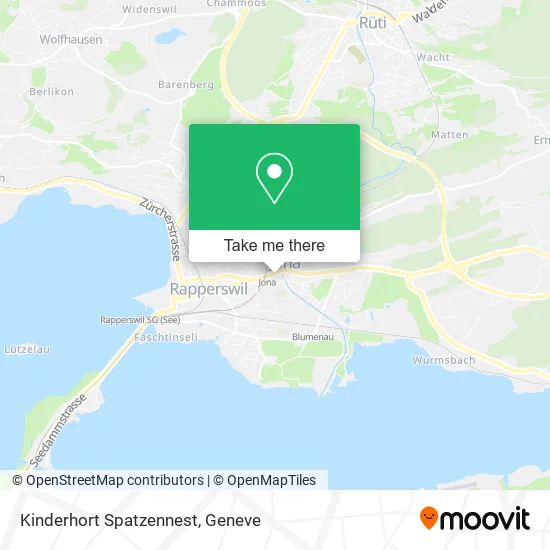 Kinderhort Spatzennest map