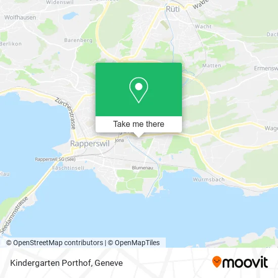 Kindergarten Porthof map