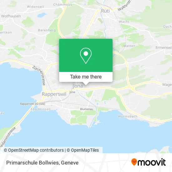 Primarschule Bollwies map