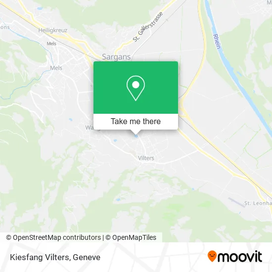 Kiesfang Vilters plan