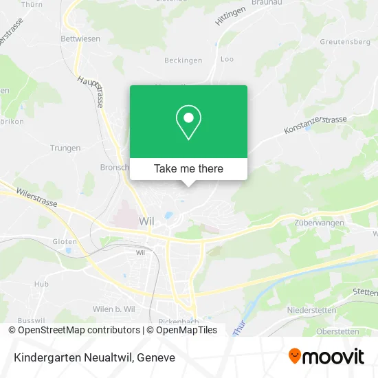 Kindergarten Neualtwil map