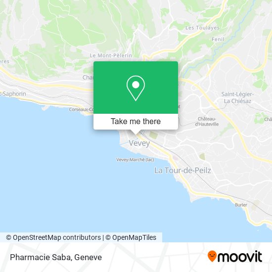 Pharmacie Saba map