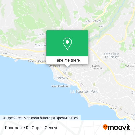 Pharmacie De Copet map