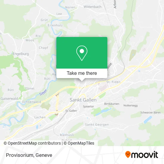 Provisorium map