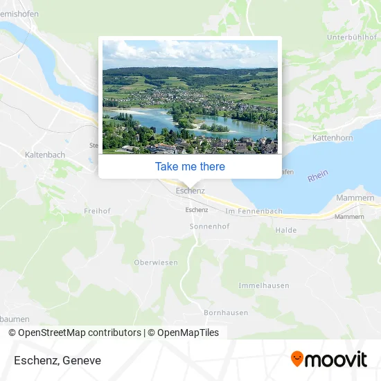 Eschenz map