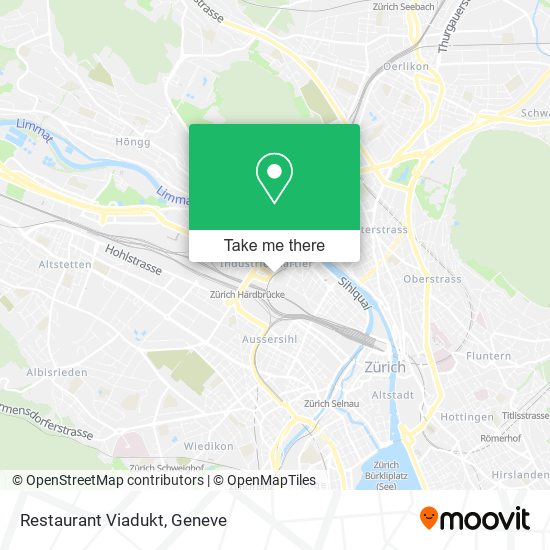 Restaurant Viadukt map