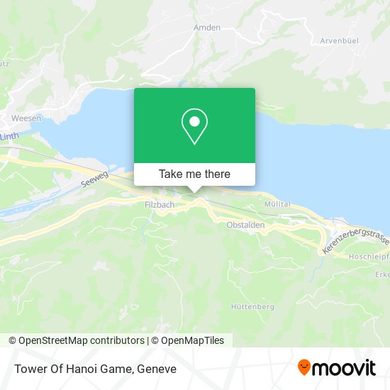 Tower Of Hanoi Game map