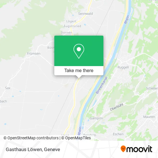 Gasthaus Löwen map
