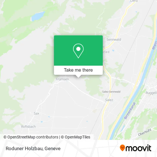 Roduner Holzbau plan
