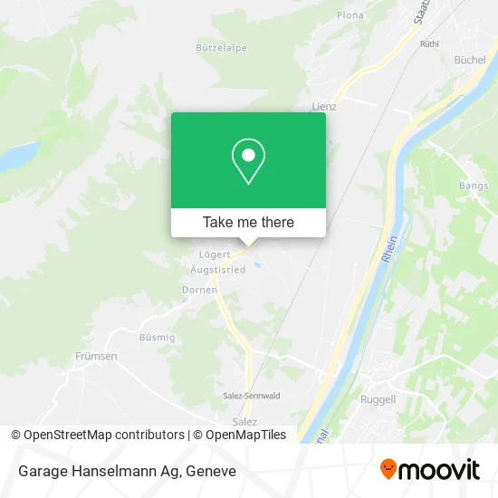 Garage Hanselmann Ag map