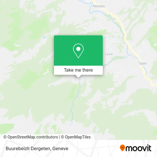 Buurebeizli Dergeten map