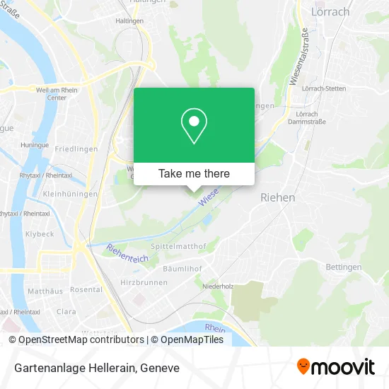 Gartenanlage Hellerain map