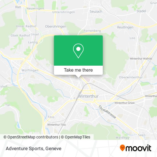 Adventure Sports map