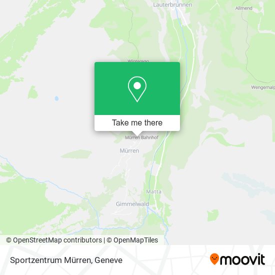 Sportzentrum Mürren plan