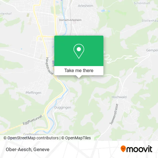 Ober-Aesch map