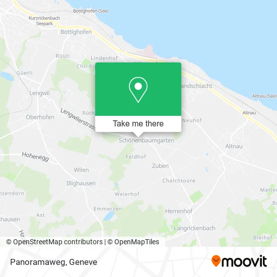 Panoramaweg map