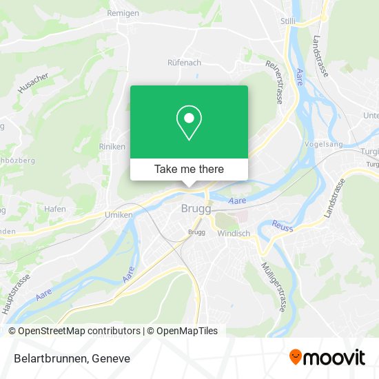 Belartbrunnen map