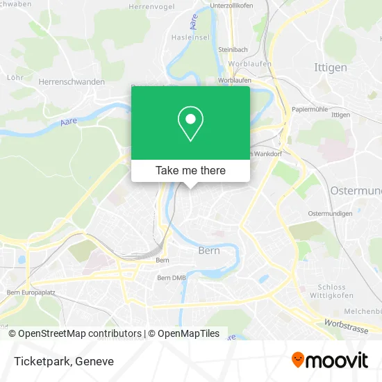 Ticketpark map