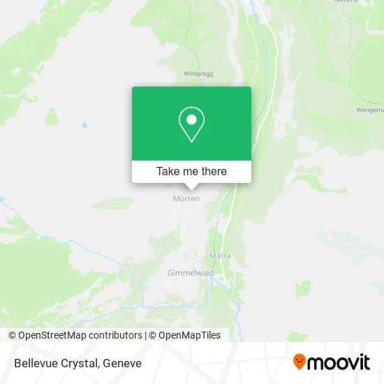Bellevue Crystal map