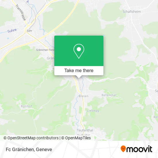 Fc Gränichen map