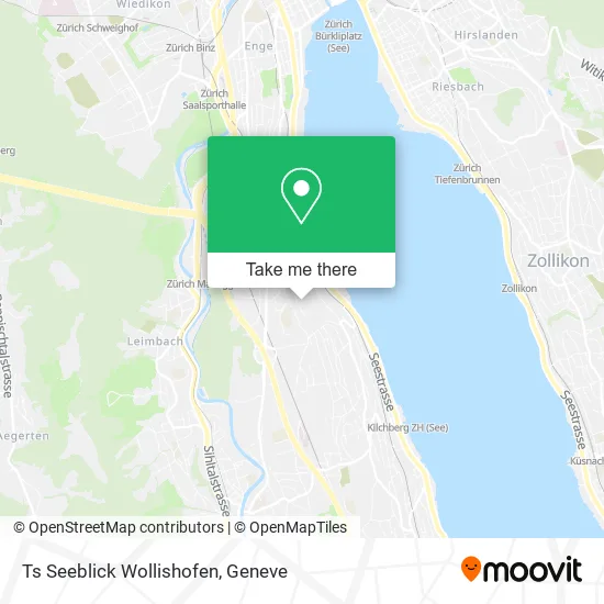 Ts Seeblick Wollishofen map